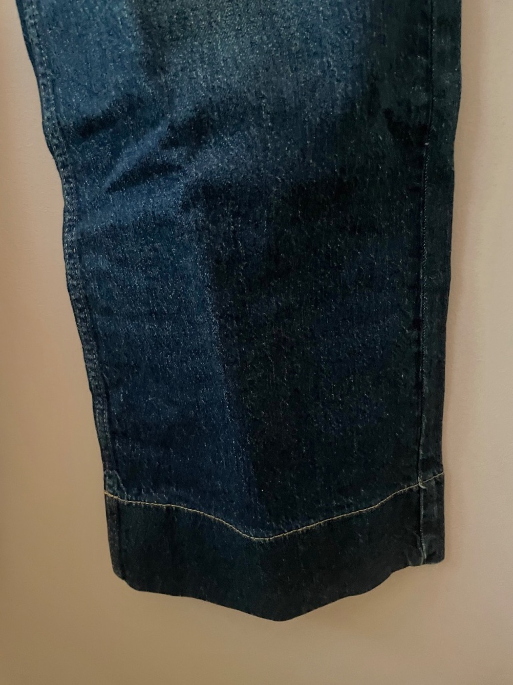 Anthropologie Pilcro Gilligan High-Rise Flare Jeans in Dark Denim - Picture 5 of 9